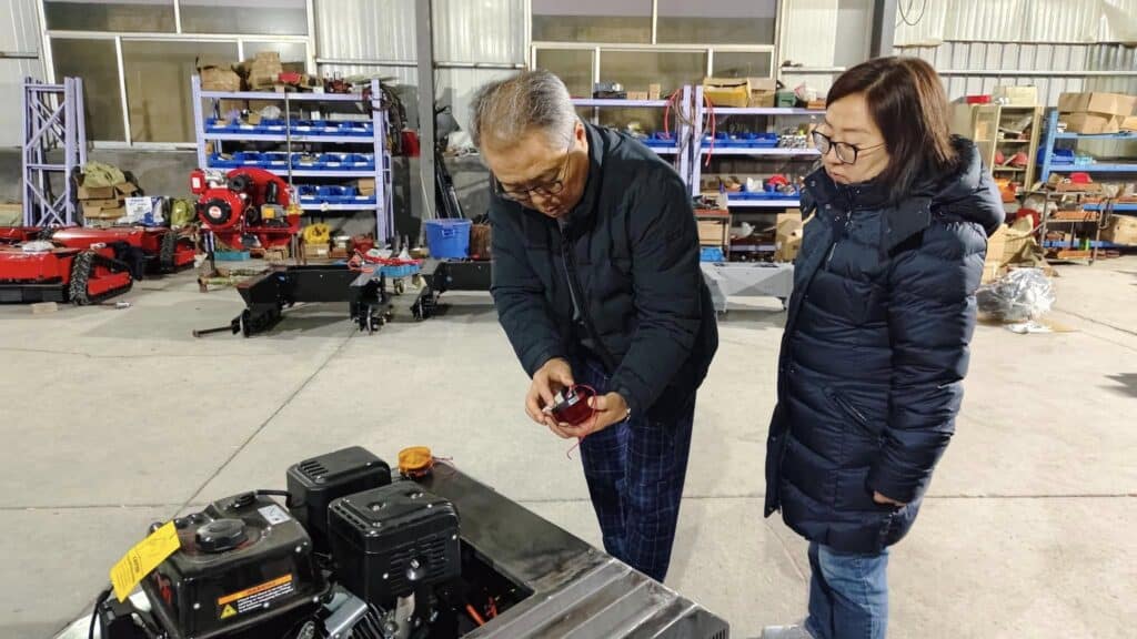 ricci korean customer factory cooperation