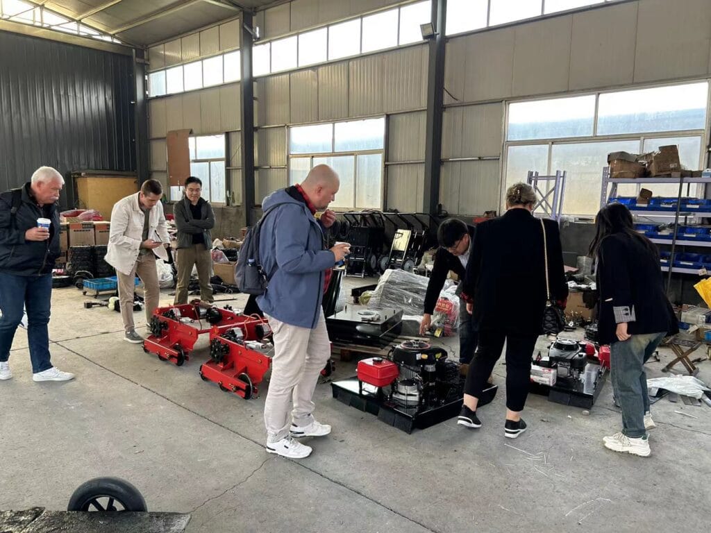 ricci russian customer factory visit meeting