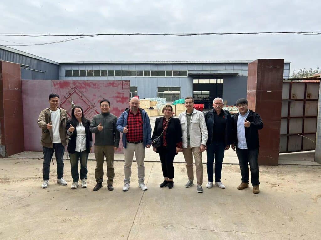 ricci russian customer factory visit tour