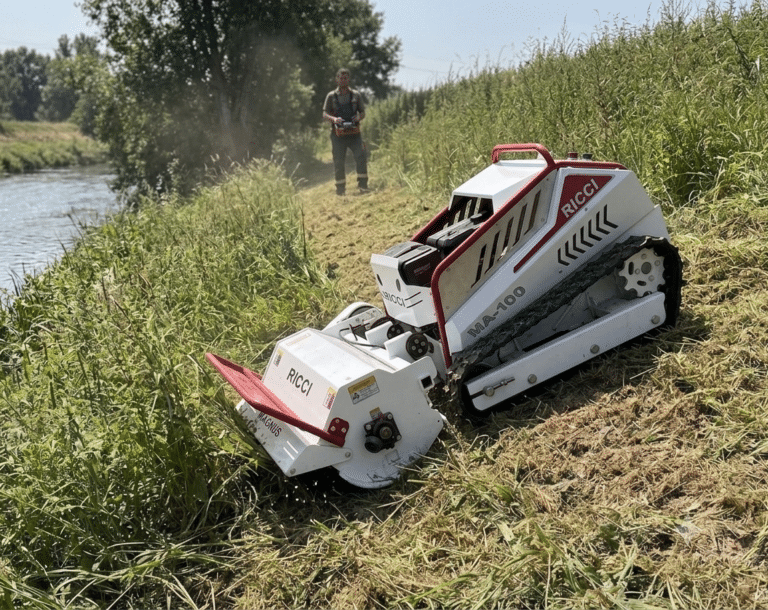 remote control lawn mower