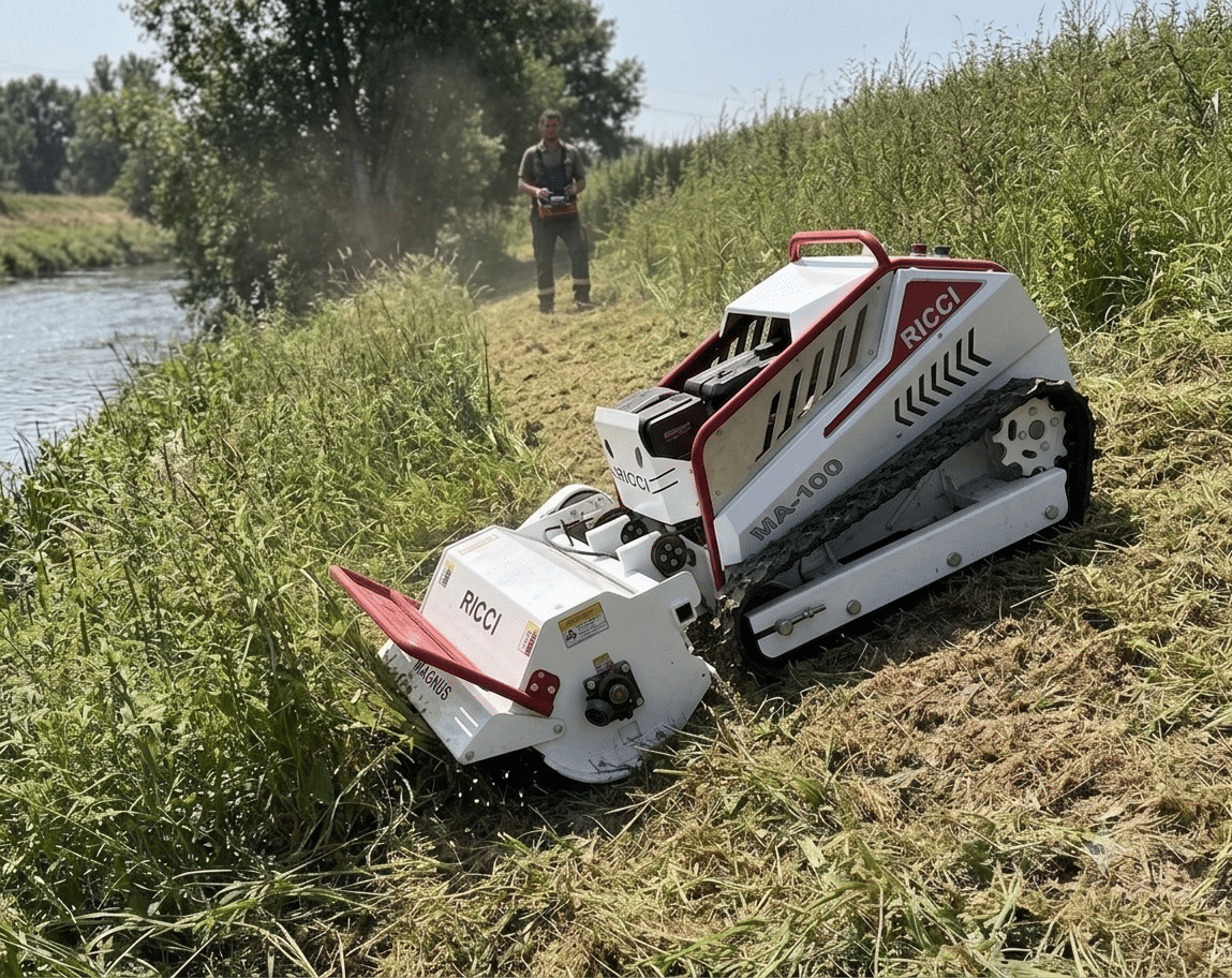 remote control lawn mower